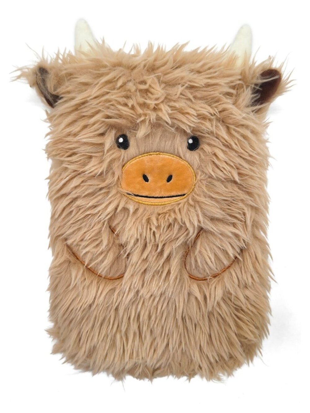 Highland Cattle 3D Plush Hot Water Bottle & Cover
